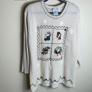 Vintage 80s Ugly Christmas Sweater